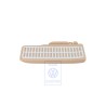 VW Original Support P. Repose-Pied Beige Pur/Aluminium - 1K1864551 TKJ