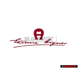 VW Classic Parts Inscription Sur Film Rouge Metallise - 155853687G L16