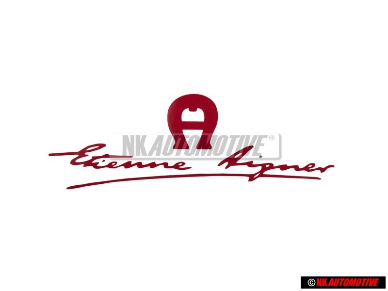 VW Classic Parts Inscription Sur Film Rouge Metallise - 155853687G L16