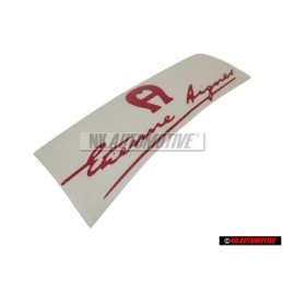 VW Classic Parts Inscription Sur Film Rouge Metallise - 155853687G L16