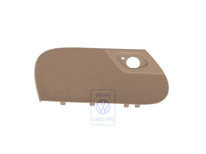 VW Original Ecran De Haut-Parleur Beige Pur - 1K1868158 7G8