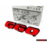 VW Original G60 Avant Embleme Monogramme Logo Rouge - 191853679N QN5