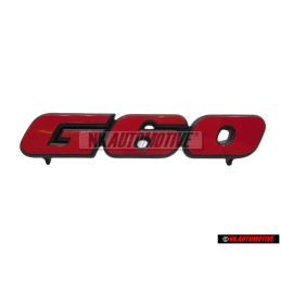 VW Original G60 Avant Embleme Monogramme Logo Rouge - 191853679N QN5