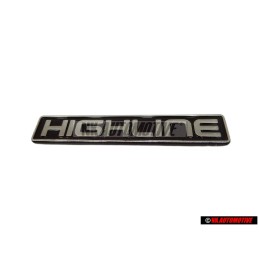 VW Original HIGHLINE Arrière Embleme Monogramme Logo - 1E0853687B H44