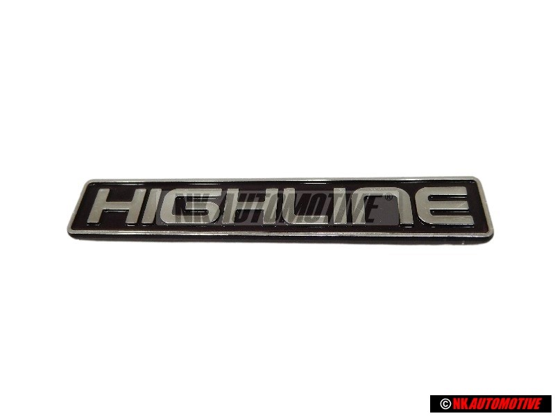 VW Original HIGHLINE Arrière Embleme Monogramme Logo - 1E0853687B H44