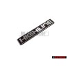 VW Original HIGHLINE Arrière Embleme Monogramme Logo - 1E0853687B H44