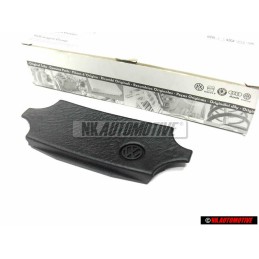 VW Original Capuchon Pour Volant Sport Noir Satine - 191419669B 01C