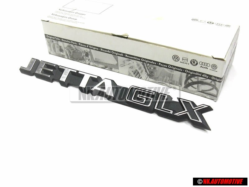 VW Original JETTA GLX Arrière Embleme Monogramme Logo - 165853687E GX2