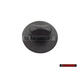 VW Original Bouton P. Tapis De Sol Noir Satine - 3D0864851 B41