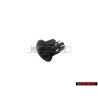 VW Original Guide P. Bouton Noir Satine - 6N0868391 01C