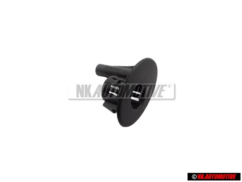VW Original Guide P. Bouton Noir Satine - 6Q3867109C 01C