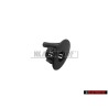 VW Original Guide P. Bouton Noir Satine - 6Q3867109C 01C