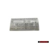VW Original Etiquette P. Pression De Gonflage Des Pneus - 7D0010266P