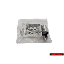 VW Original Bouton-Ression Chrome - 7H0711333C 2ZZ