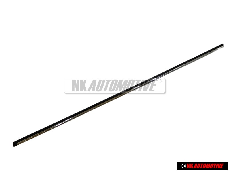 VW Original Moulure P. Porte Noir Satin/Chrome - 163853515A MV7