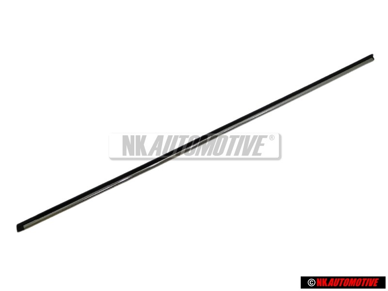 VW Original Moulure P. Porte Noir Satin/Chrome - 163853753A MV7