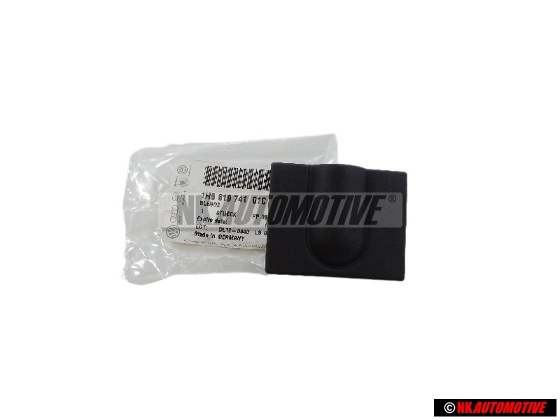 VW Original Cache Noir Satine - 1H6819741 01C