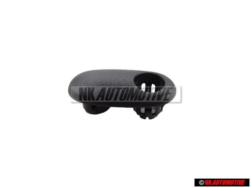 VW Original Rosace Noir Satine - 1H0868392 01C