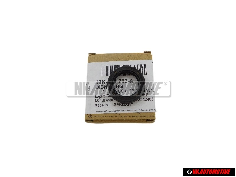 VW Original Bague-Joint - 02K301733A