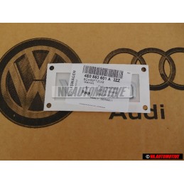 Audi Original V10 Côté Embleme Monogramme Logo Chrome - 4E0853601A 2ZZ