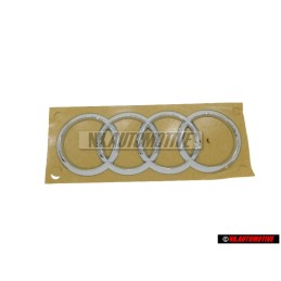 Audi Original Anneaux Arrière Embleme Logo Chrome - 4G9853742 2ZZ