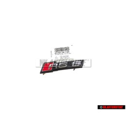 Audi Original RS6 Avant Embleme Monogramme Logo - 4K0853736C 2ZZ