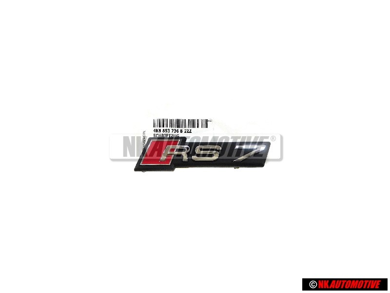 Audi Original RS7 Avant Embleme Monogramme Logo - 4K8853736B 2ZZ