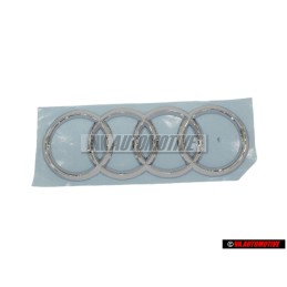 Audi Original Anneaux Arrière Embleme Logo Chrome - 8W6853742 2ZZ