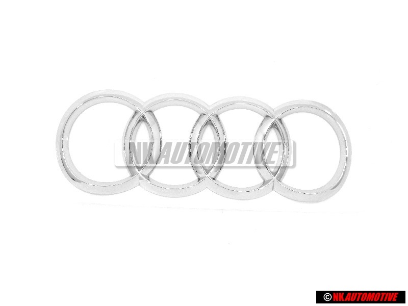 Audi Original Anneaux Arrière Embleme Logo Chrome - 8W8853742 2ZZ