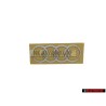 Audi Original Anneaux Arrière Embleme Logo Chrome - 8T0853742D 2ZZ
