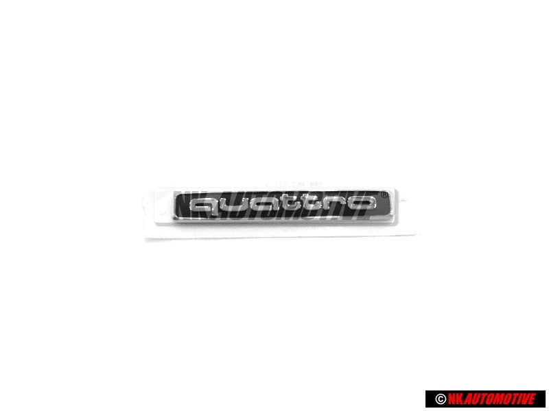 Audi Original QUATTRO Arrière Embleme Monogramme Logo - 8R0853737A 2ZZ