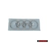 Audi Original Anneaux Arrière Embleme Logo Chrome - 8V0853742 2ZZ