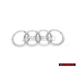 Audi Original Anneaux Arrière Embleme Logo Chrome - 8J0853742A 2ZZ