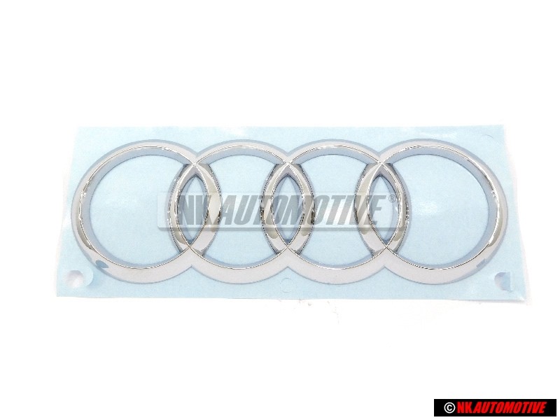Audi Original Anneaux Arrière Embleme Logo Chrome - 8S0853742 2ZZ