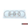 Audi Original Anneaux Arrière Embleme Logo Chrome - 8S0853742 2ZZ