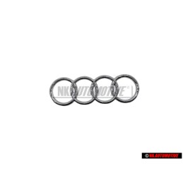 Audi Original Anneaux Arrière Embleme Logo Chrome - 8D9853742 2ZZ