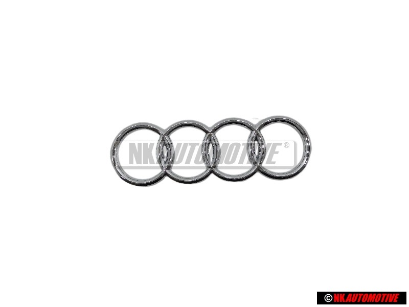 Audi Original Anneaux Arrière Embleme Logo Chrome - 8D9853742 2ZZ