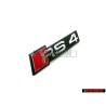 Audi Original RS4 Avant Embleme Monogramme Logo - 8W0853736C 2ZZ