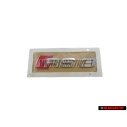 Audi Original RS3 Arrière Embleme Monogramme Logo Chrome Rouge - 8P0853740 2ZZ