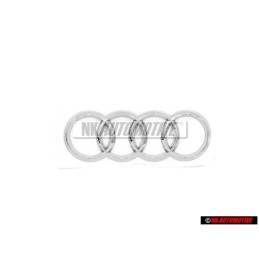 Audi Original Anneaux Arrière Embleme Logo Chrome - 8V4853742 2ZZ