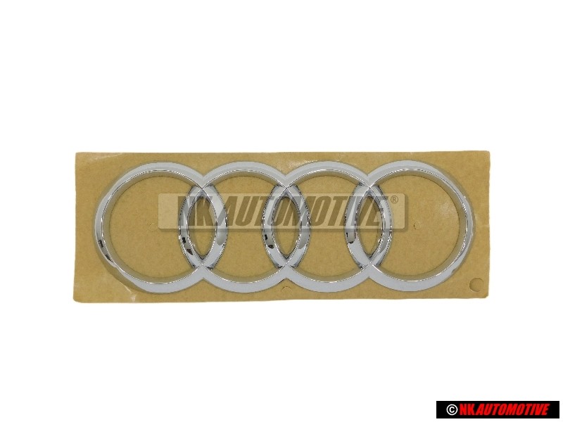 Audi Original Anneaux Arrière Embleme Logo Chrome - 8U0853742 2ZZ