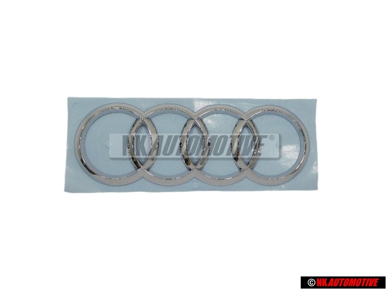Audi Original Anneaux Arrière Embleme Logo Chrome - 8X0853742A 2ZZ
