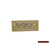 Audi Original Anneaux Arrière Embleme Logo Chrome - 8V7853742 2ZZ