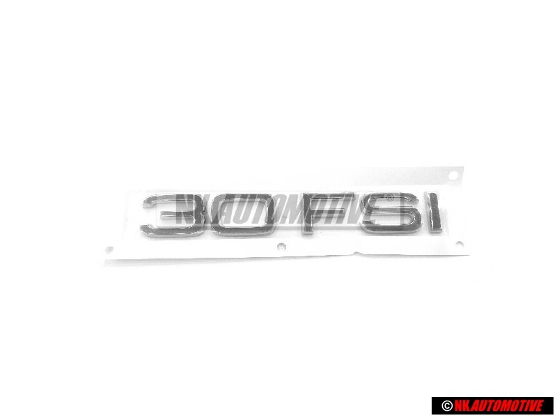 Audi Original 30 FSI Arrière Embleme Monogramme Logo Chrome - 4H0853744 2ZZ