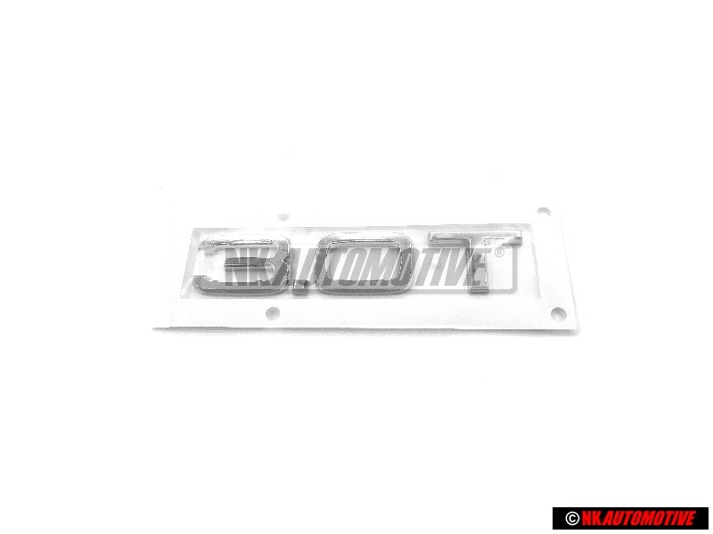 Audi Original 3.0T Arrière Embleme Monogramme Logo Chrome - 4H0853743C 2ZZ