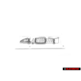 Audi Original 4.0T Arrière Embleme Monogramme Logo Chrome - 4H0853743G 2ZZ
