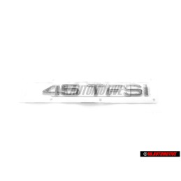 Audi Original 45 TFSI Arrière Embleme Monogramme Logo Chrome - 4H0853744A 2ZZ