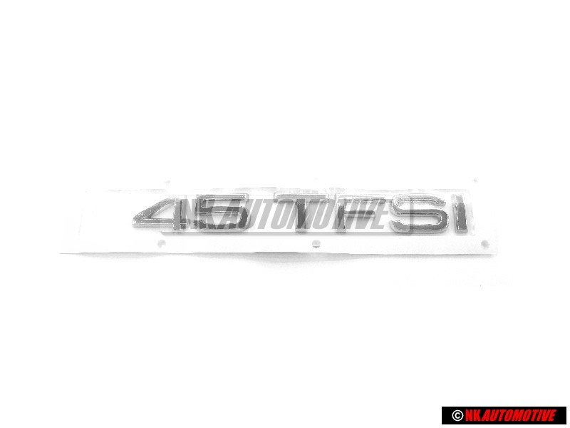 Audi Original 45 TFSI Arrière Embleme Monogramme Logo Chrome - 4H0853744A 2ZZ