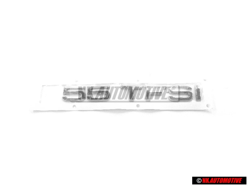 Audi Original 55 TFSI Arrière Embleme Monogramme Logo Chrome - 4H0853744C 2ZZ