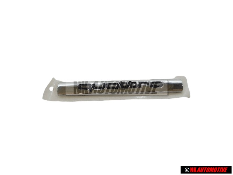 Audi Original QUATTRO Arrière Embleme Monogramme Logo Chrome - 4H0853737A 2ZZ